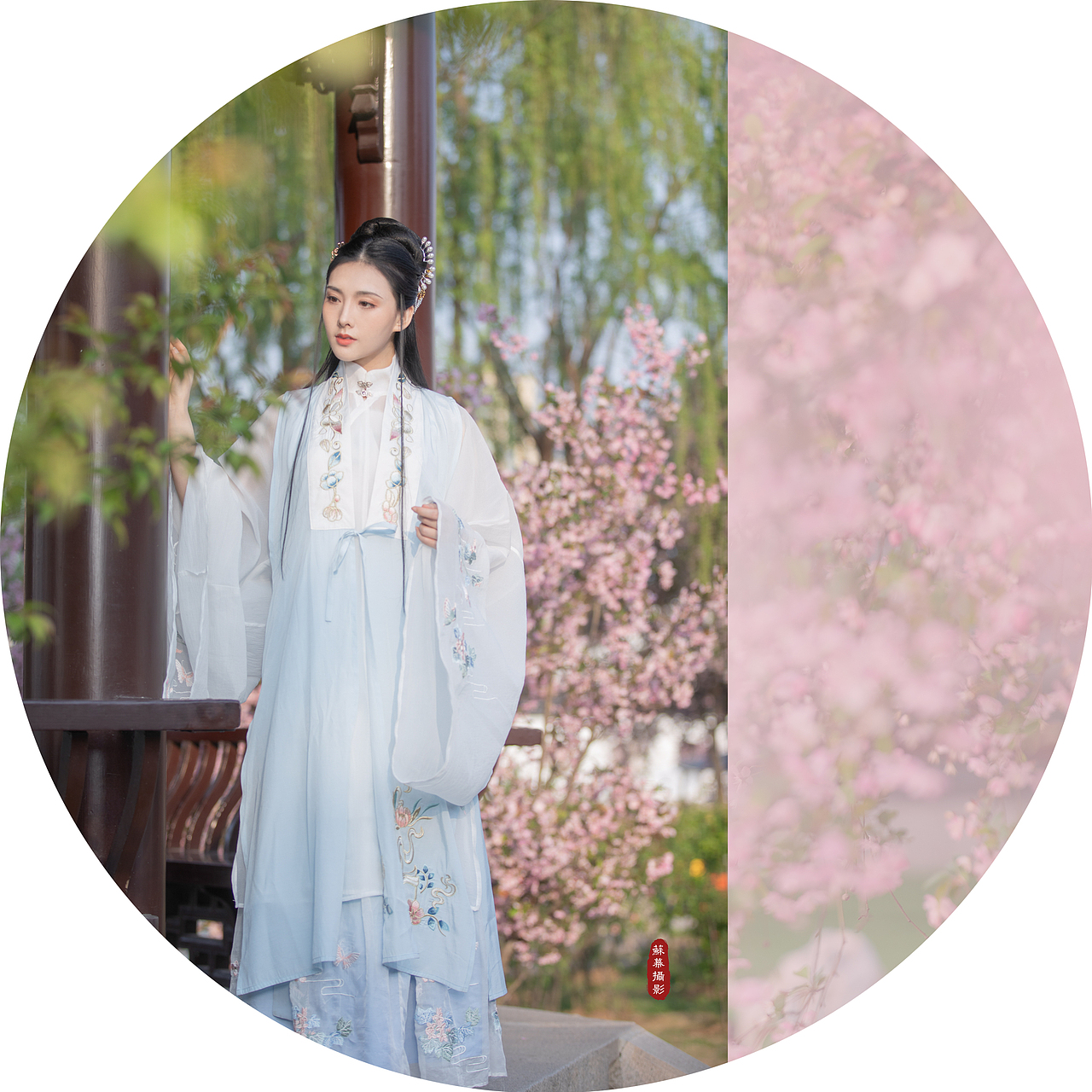 莫愁湖的海棠世界！（图ZMjYzMjQyMjEy） - 人像摄影 - 站酷设计师摄影师小明同学原创素材 - 站酷ZCOOL