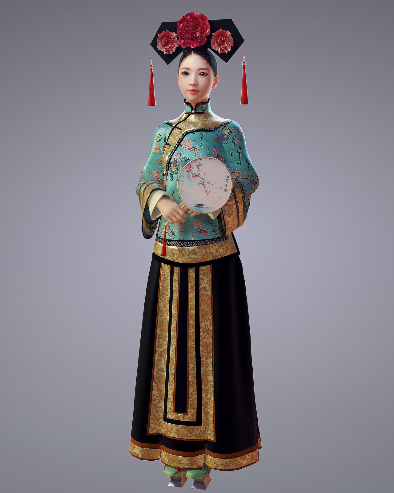 清朝格格少奶奶服装