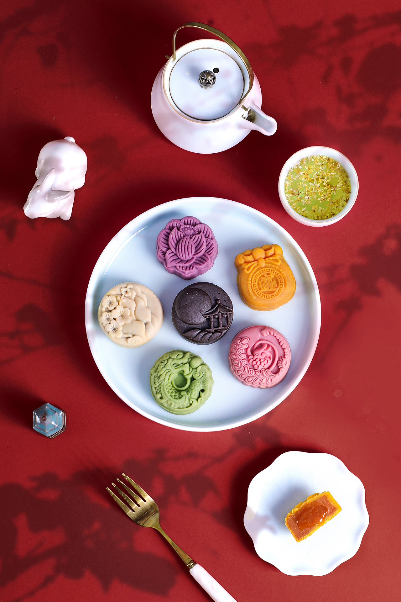 桃山皮月饼-产品拍摄