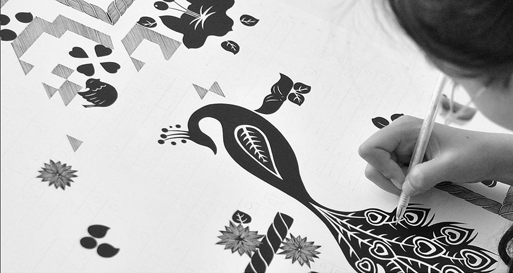 迭火情绪训练手绘作品