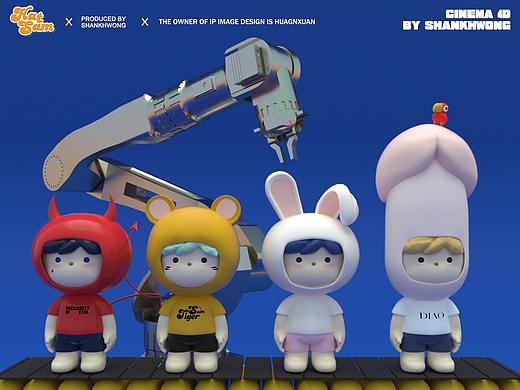 盲盒IP设计 | 头套参 