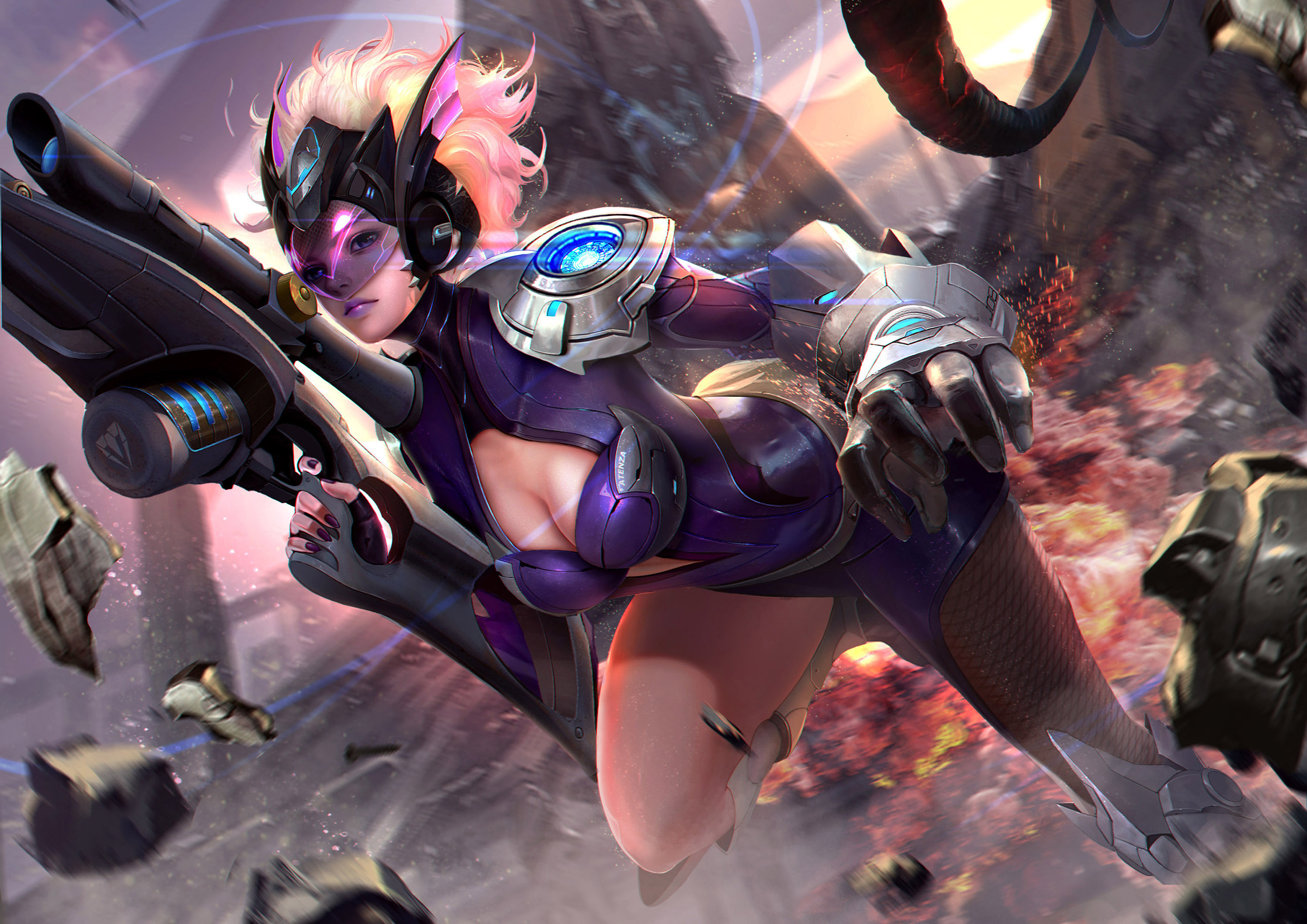 上上上上上上上上的角色设计的的海报|插画|游戏原画|杨亮_ryan