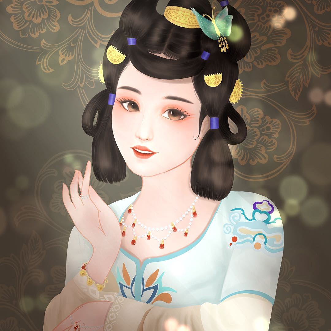 古风手绘——洛丽塔大哥_安阳公主-站酷zcool