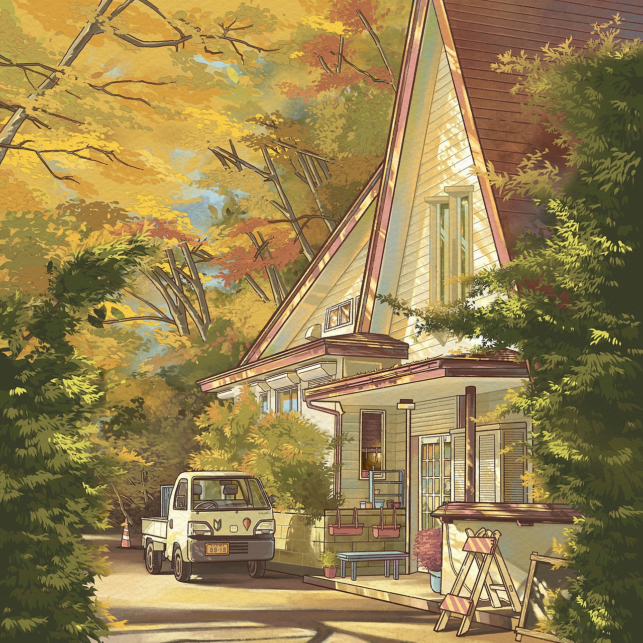 场景练习（图ZMzI2MDkxMTE2） - 商业插画 - 站酷设计师七碗饭HangMe原创素材 - 站酷ZCOOL