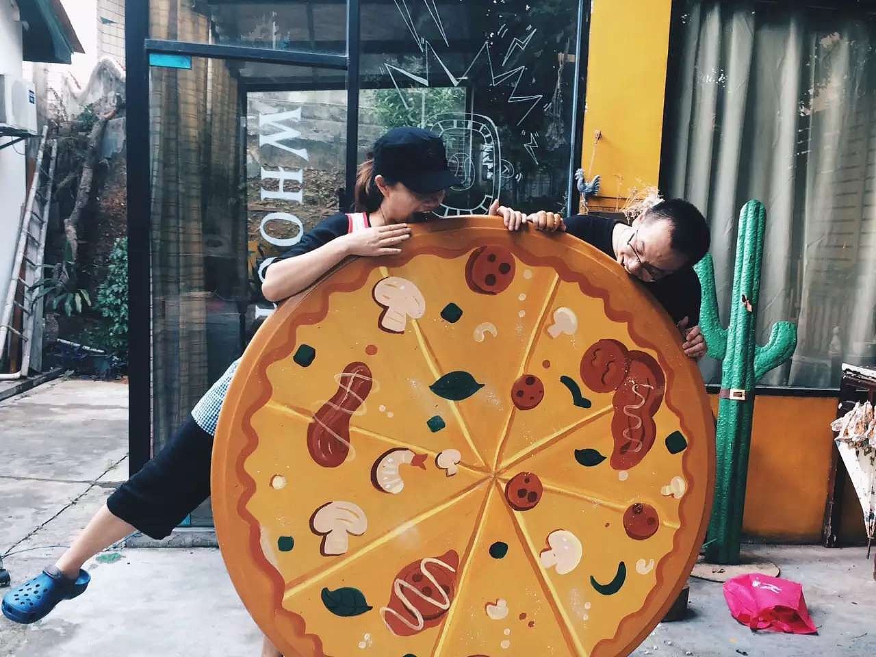 超级披萨－旧物改造