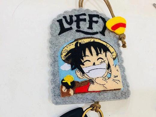 海贼王不织布钥匙包