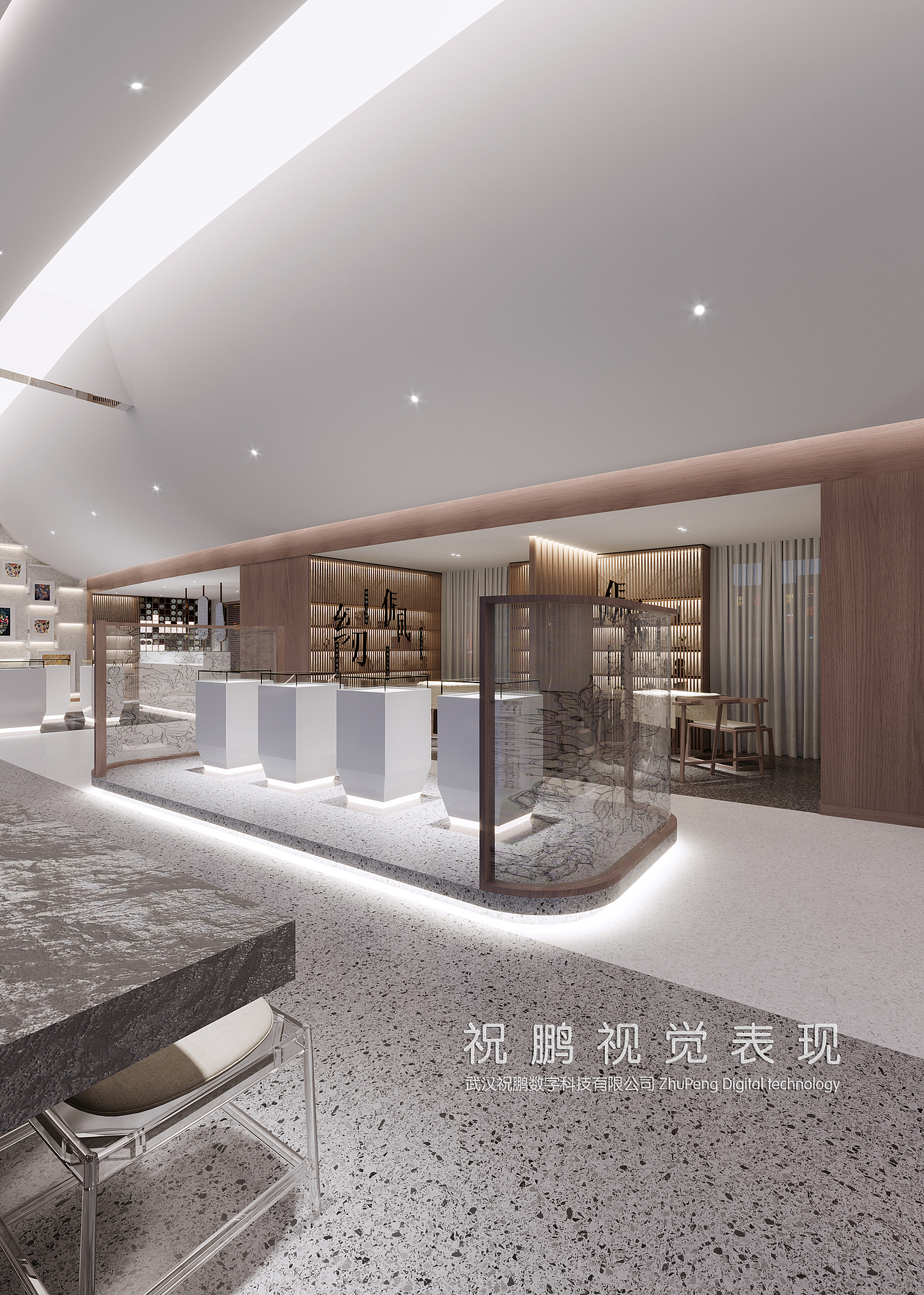 现代展厅合集（图ZMjUxODU4NDA0） - 展陈设计 - 站酷设计师祝鹏视觉表现原创素材 - 站酷ZCOOL