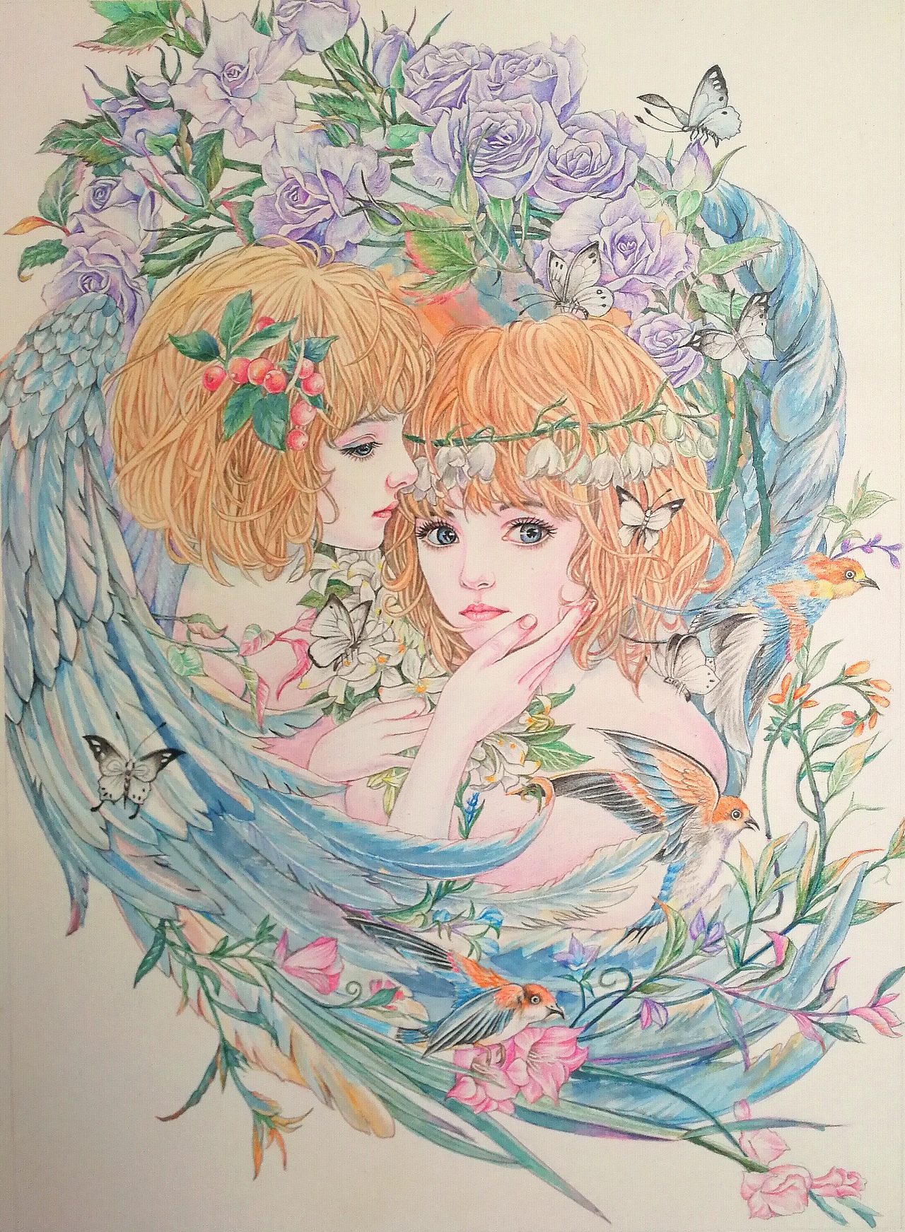 十二星座双子座临摹