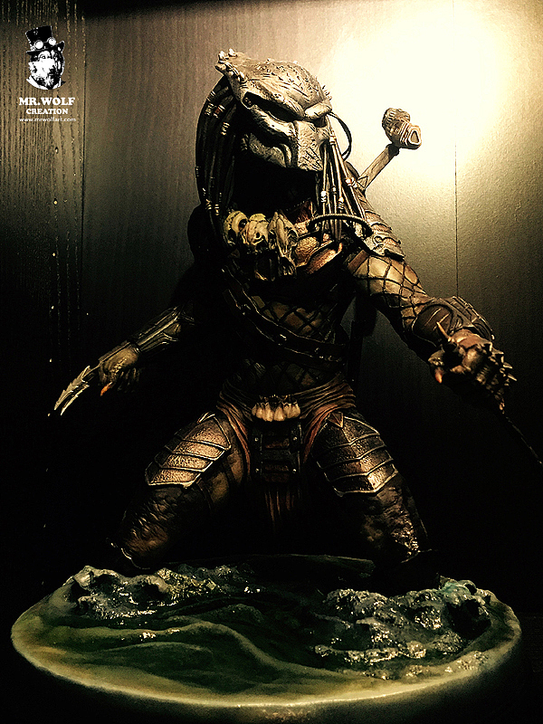 Mr.Wolf Creation | 全手涂高端GK定制作品《独狼》