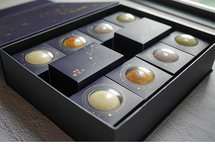 星迹-中秋月饼礼盒设计（图ZMTM2NDE1NDI4） - 包装 - 站酷设计师恰恰go0原创素材 - 站酷ZCOOL