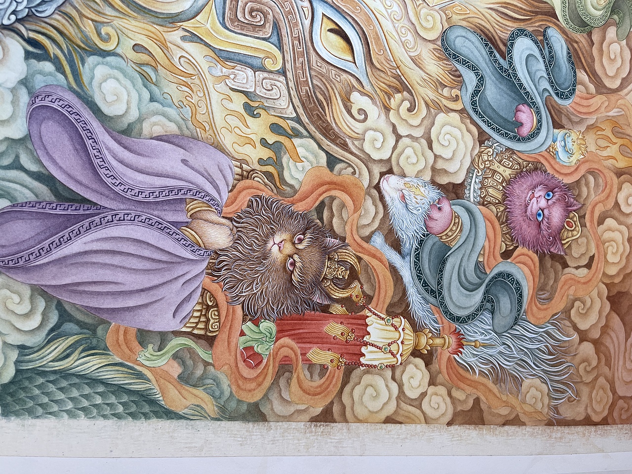 仙猫狸将之封神大战（图ZMzgxMDA4MTYw） - 绘画 - 站酷设计师晓晓村长原创素材 - 站酷ZCOOL