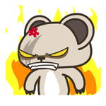 翔通动漫原创表情---暴力熊