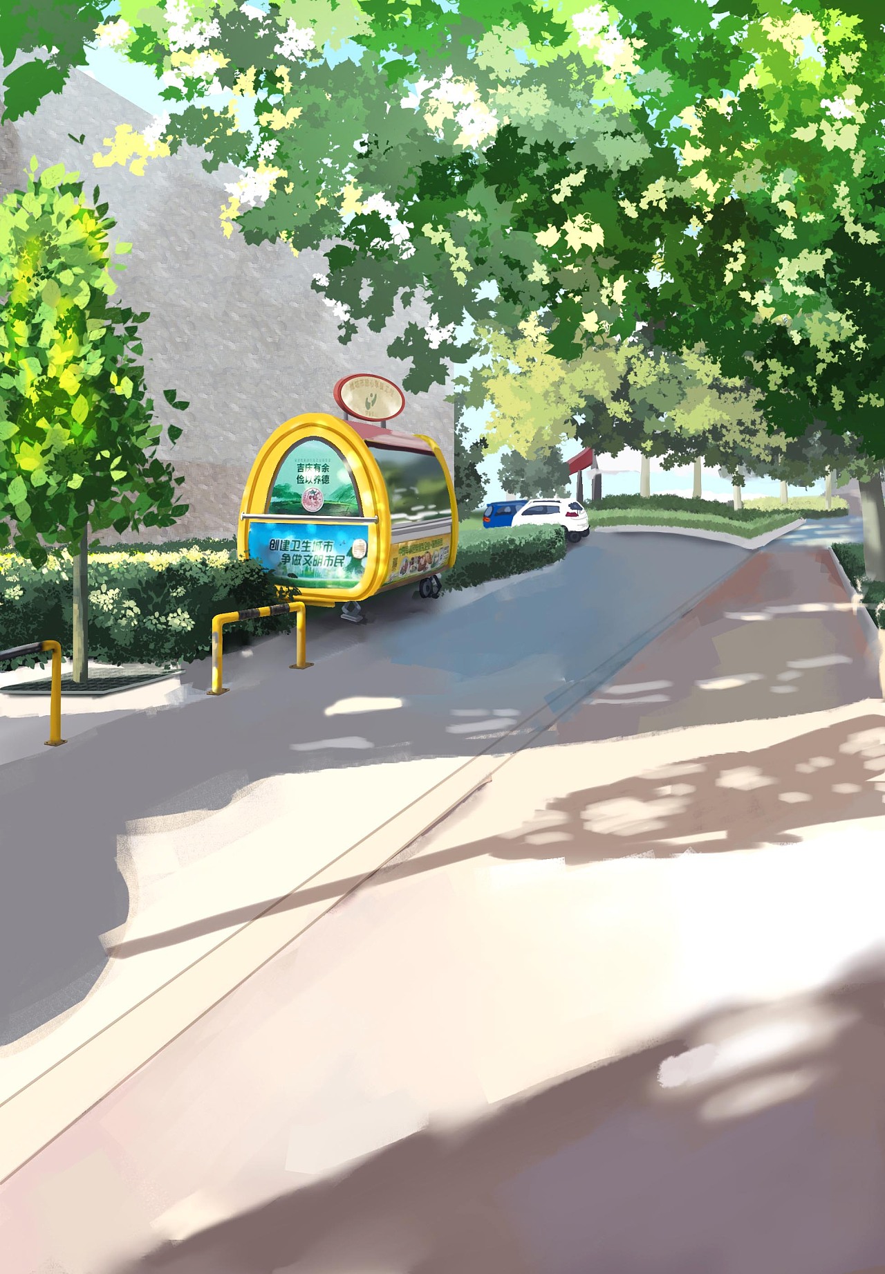 上班路上|插画|创作习作|树心五口 - 原创作品 - 站酷 (zcool)