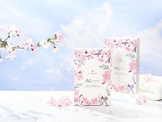 COCOCHI「樱花祭」樱花面膜｜护肤品拍摄