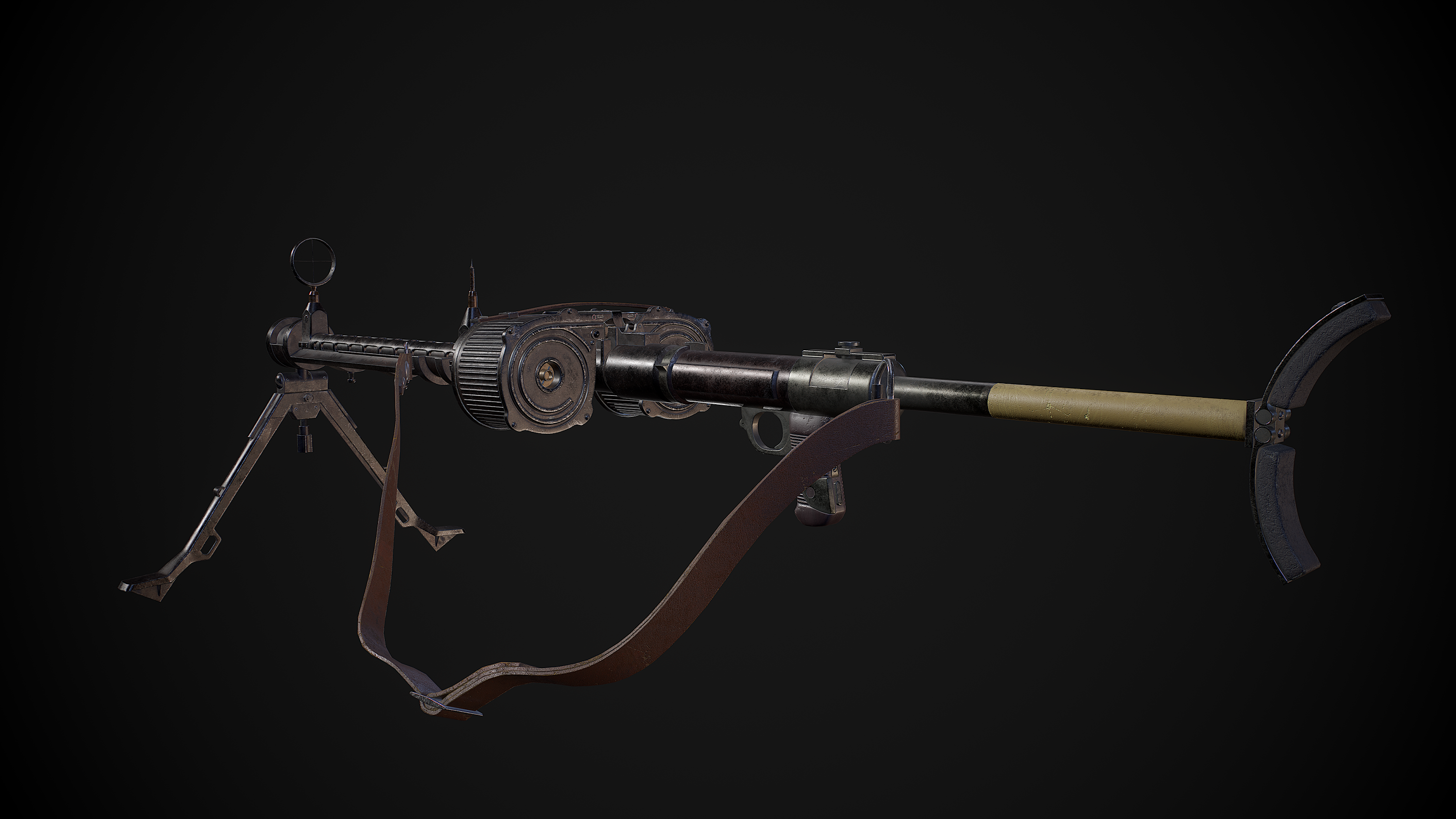 二战德军mg-15轻机枪