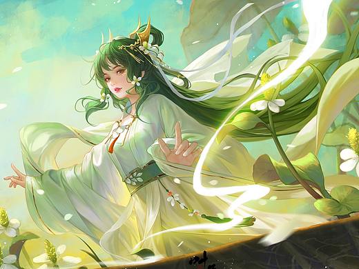 草药拟人系列——鱼腥草