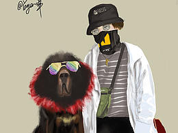 【手绘插画】我的奇葩朋友们