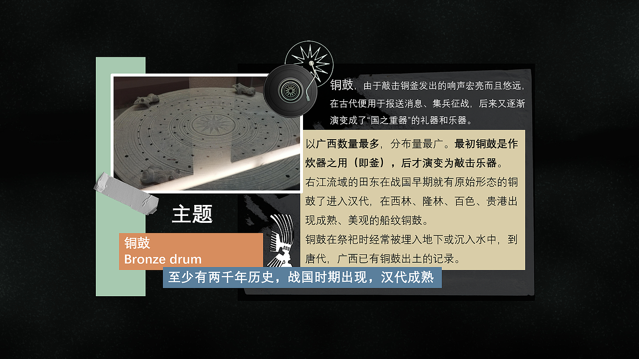 “铜鼓之声”广西壮族铜鼓文创设计