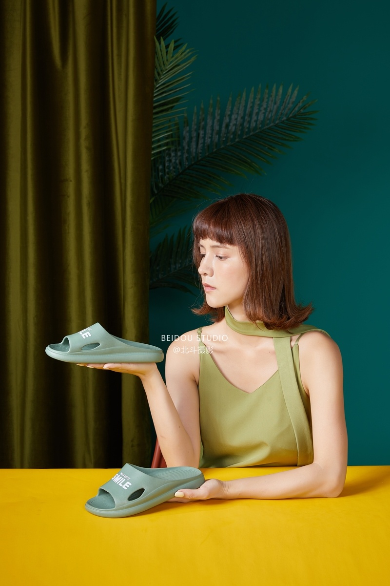 拖鞋模特拍摄 凉鞋拍摄 鞋子拍摄 模特拍摄 产品模特