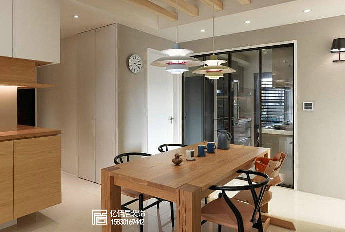 石家庄清新简约北欧风格原木装修案例（图ZMTEyNDk3MzI4） - 家装设计 - 站酷设计师亿佰居装饰小刘原创素材 - 站酷ZCOOL