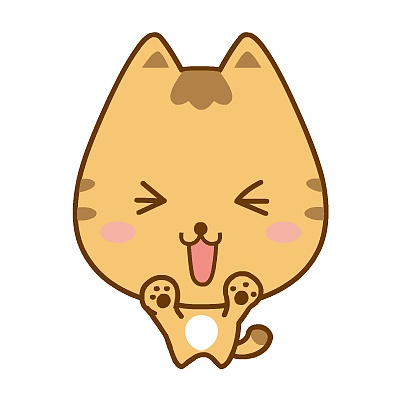 乖乖猫卖萌主题表情——翔通动漫原创