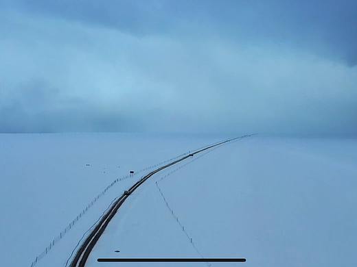 纳木措的雪