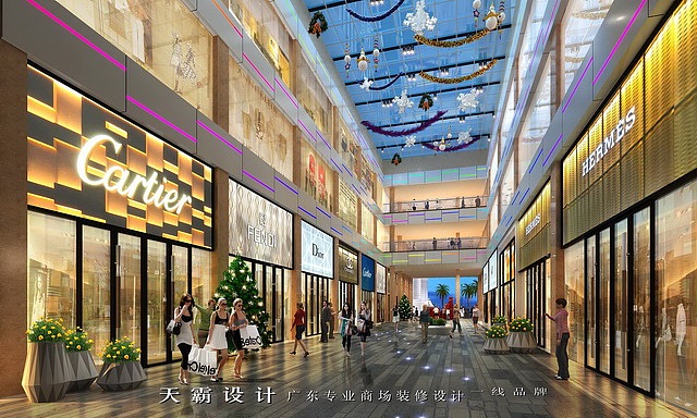 打败竞争对手，你需要更新颖的广西商业街设计效果（图ZMTM0MTUzMTAw） - 景观设计 - 站酷设计师天霸设计原创素材 - 站酷ZCOOL