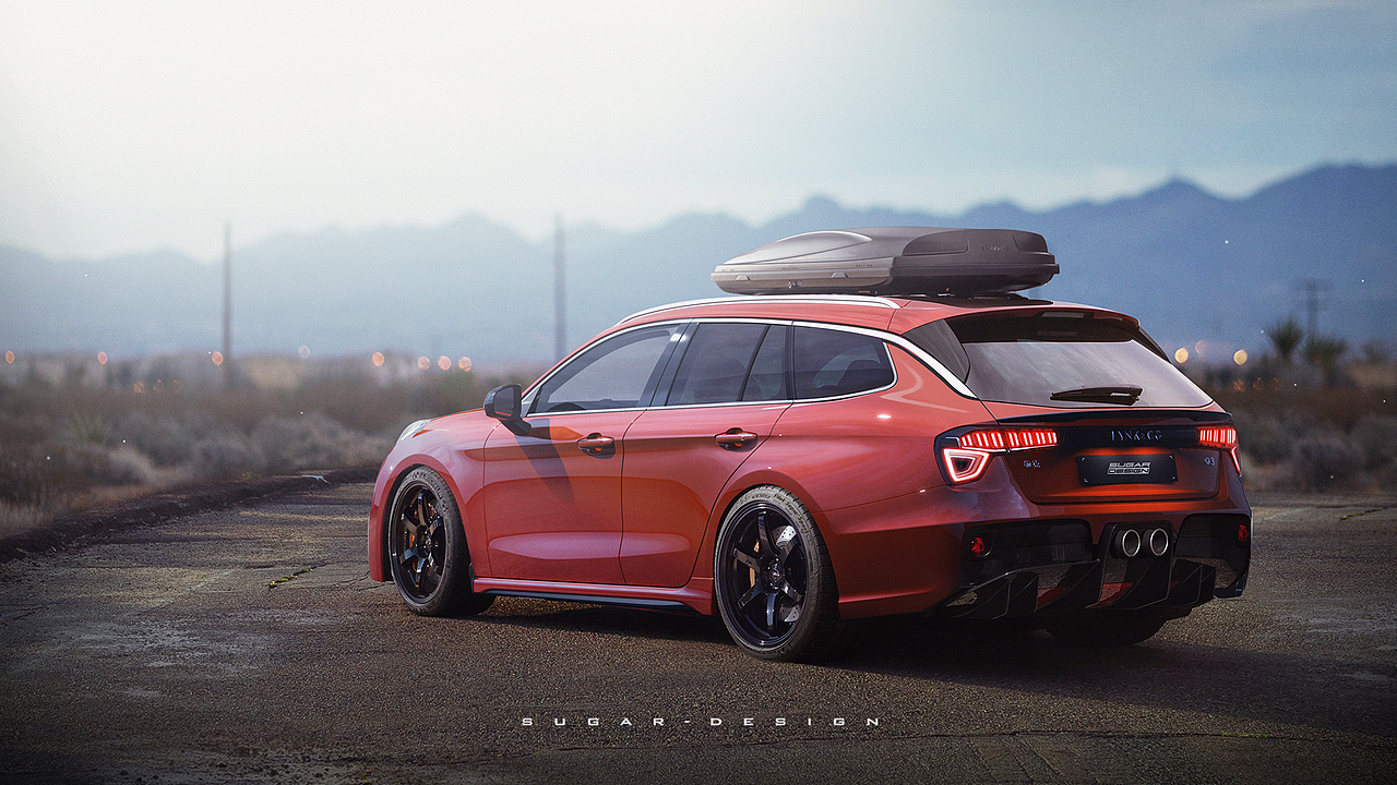 另一个版本的领克03旅行车