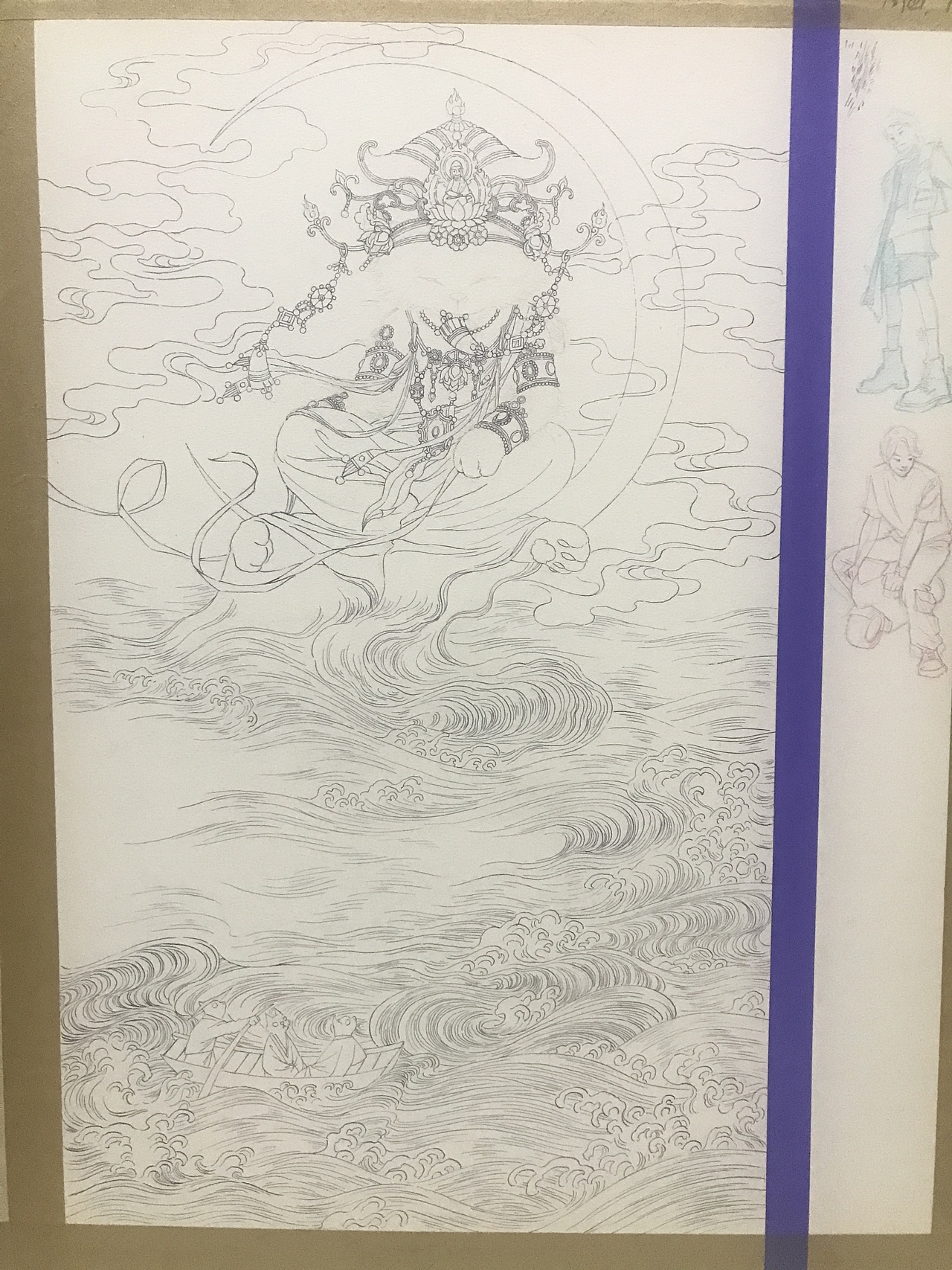 水月观音喵（图ZMjQyMDg1Nzg4） - 创作习作 - 站酷设计师喵三山原创素材 - 站酷ZCOOL