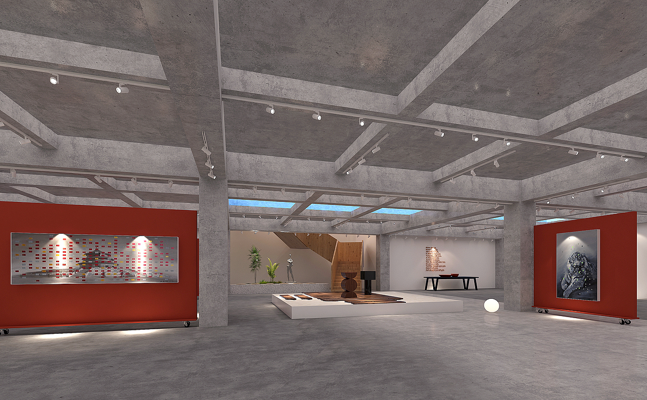 艺科设计|青岛艺术馆设计▬社会文化艺术中心的设计（图ZMTU1OTY4MjA4） - 家装设计 - 站酷设计师青岛艺科空间设计原创素材 - 站酷ZCOOL