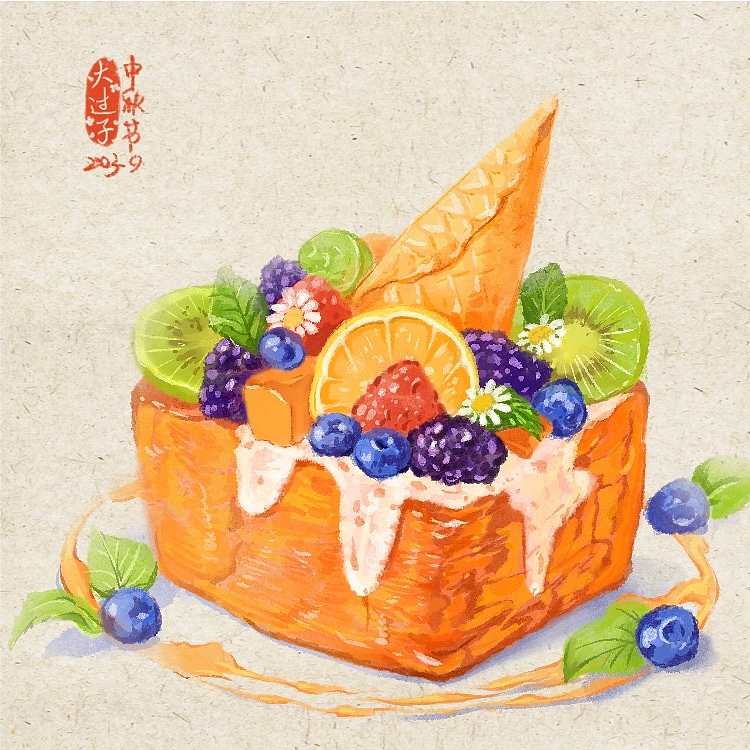 秋天的第一份甜品