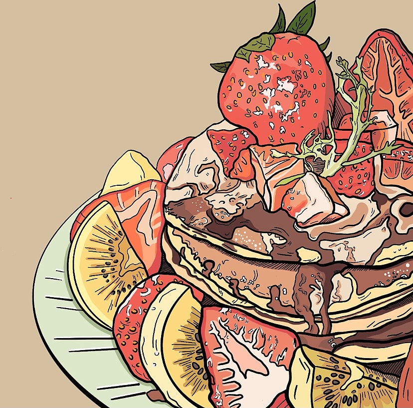 不同配色的插画练习（图ZMzA0MTU2ODEy） - 艺术插画 - 站酷设计师aaafhoo原创素材 - 站酷ZCOOL
