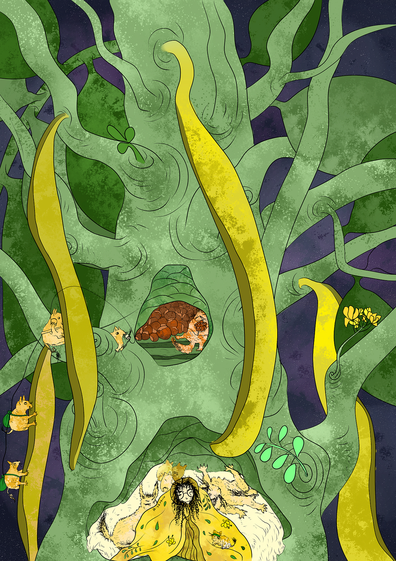 二十四節(jié)氣 花故事（圖ZMTk2MTk3Mjgw） - 概念設定 - 站酷設計師一丘樂原創(chuàng)素材 - 站酷ZCOOL