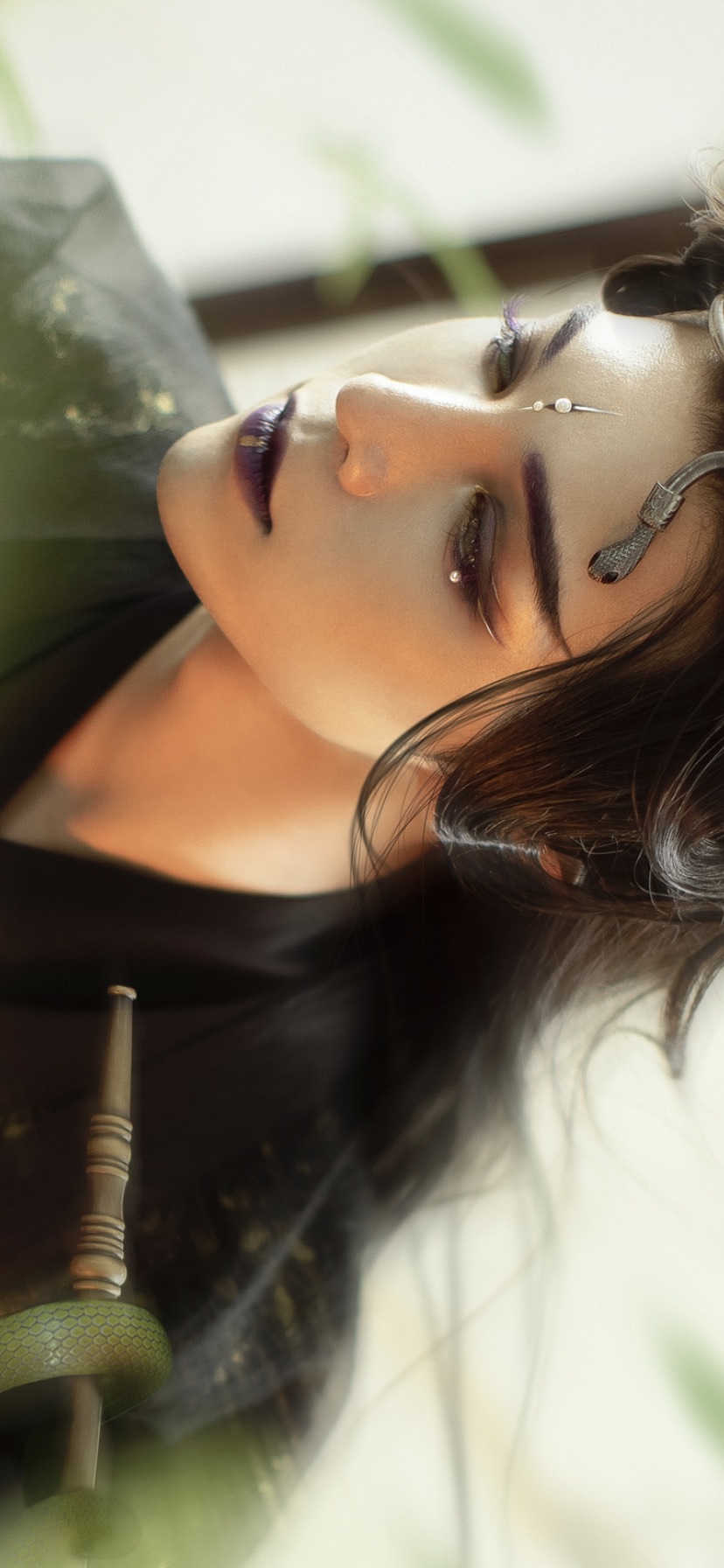 十二生肖系列-巳蛇预告|摄影|人像摄影|君墨丶_原创作品-站酷zcool