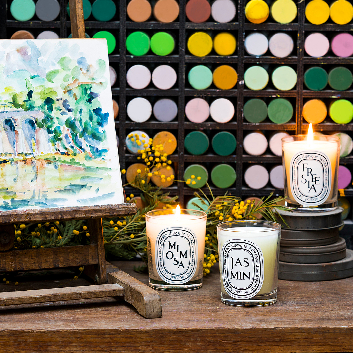 DIPTYQUE 四月新品限量香水拍摄设计-高奢品