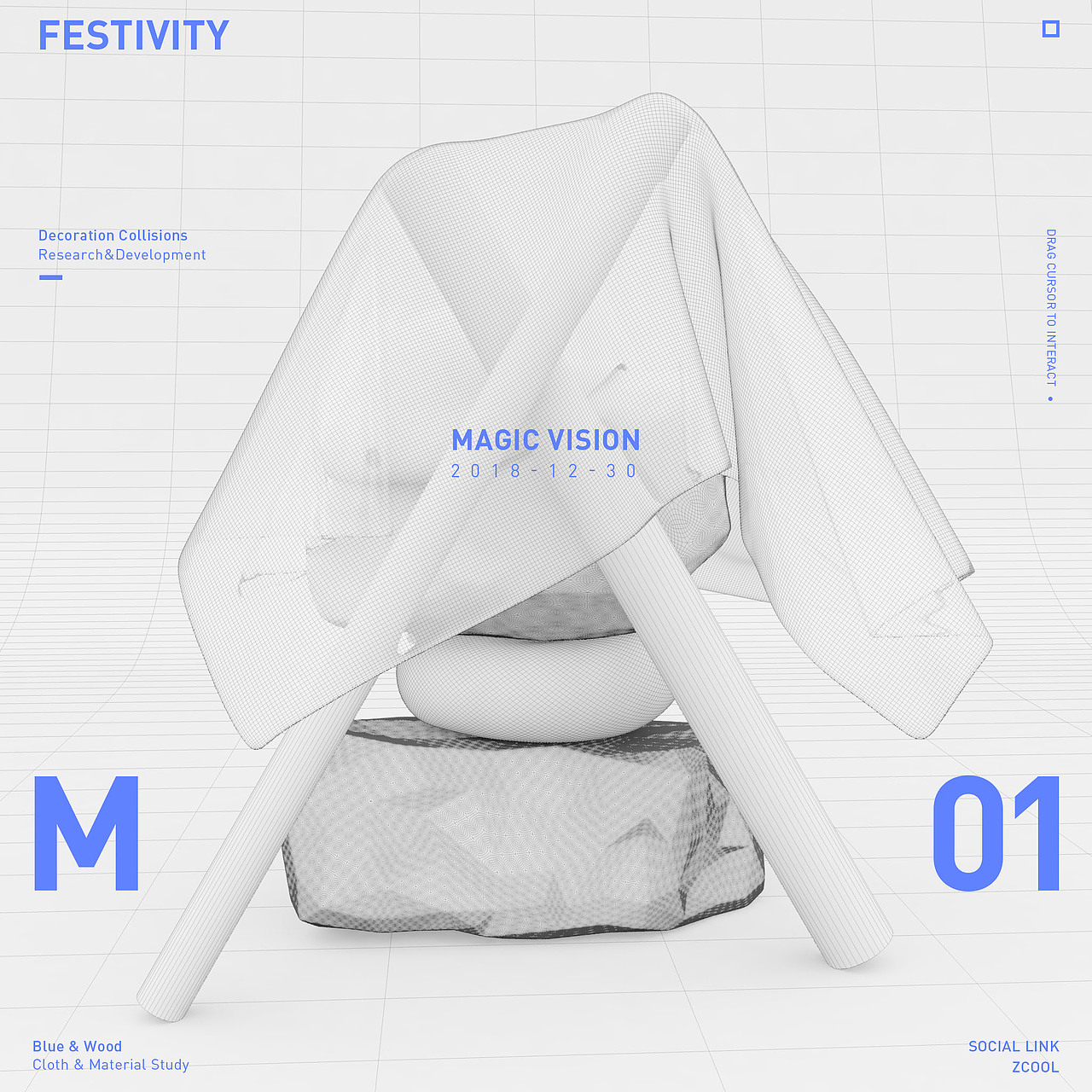 C4D自带渲染器之材质表现-MAGIC VISION（图ZMTQ2NTM0MDY4） - 场景 - 站酷设计师靖哥教你做C4D原创素材 - 站酷ZCOOL