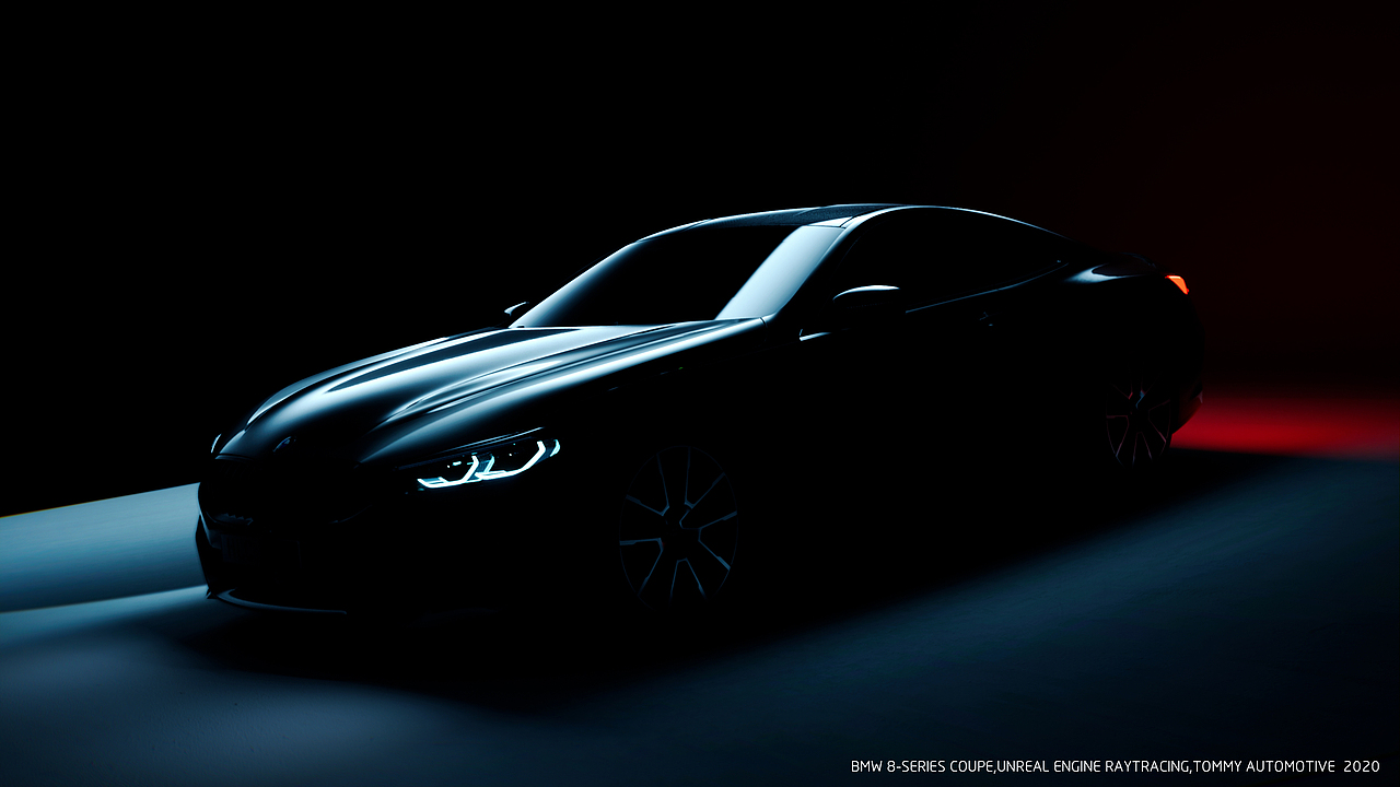 BMW M850 UE4 Raytracing