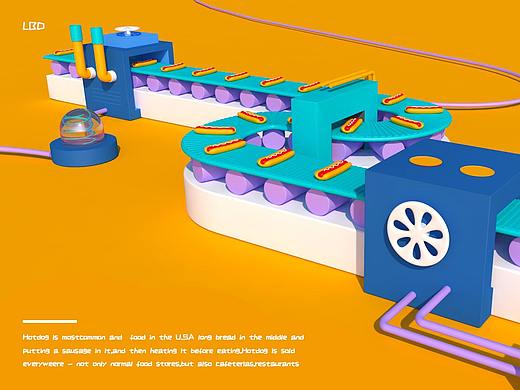 工厂小场景练习#C4D