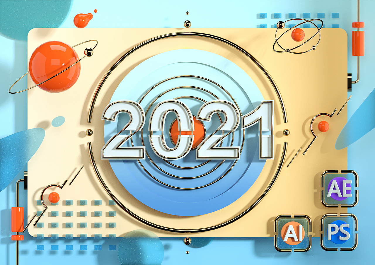 C4D 练习（图ZMjQ0MjY0MTg0） - 场景 - 站酷设计师小丹爱吃饭原创素材 - 站酷ZCOOL