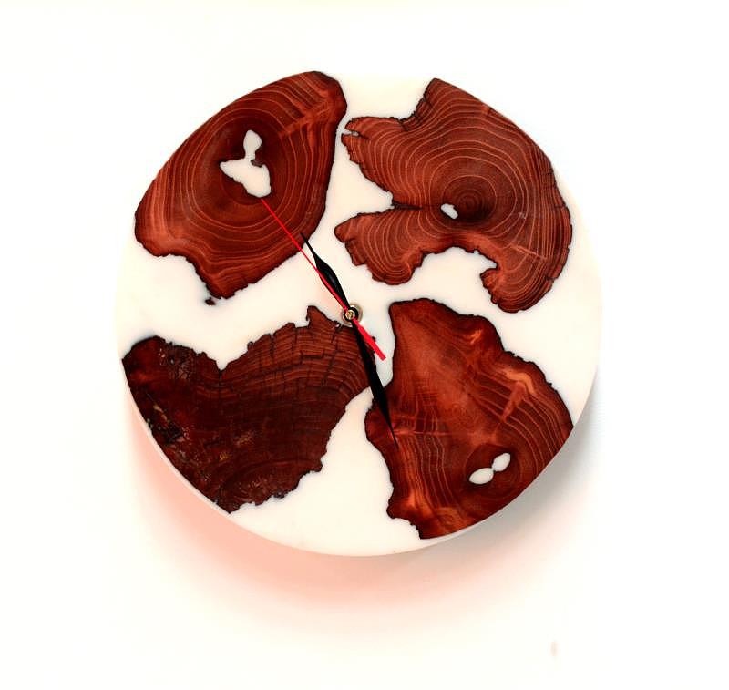 原木树脂装饰钟表（图ZMTQ2MzgxNzU2） - 生活用品 - 站酷设计师妄想器原创素材 - 站酷ZCOOL