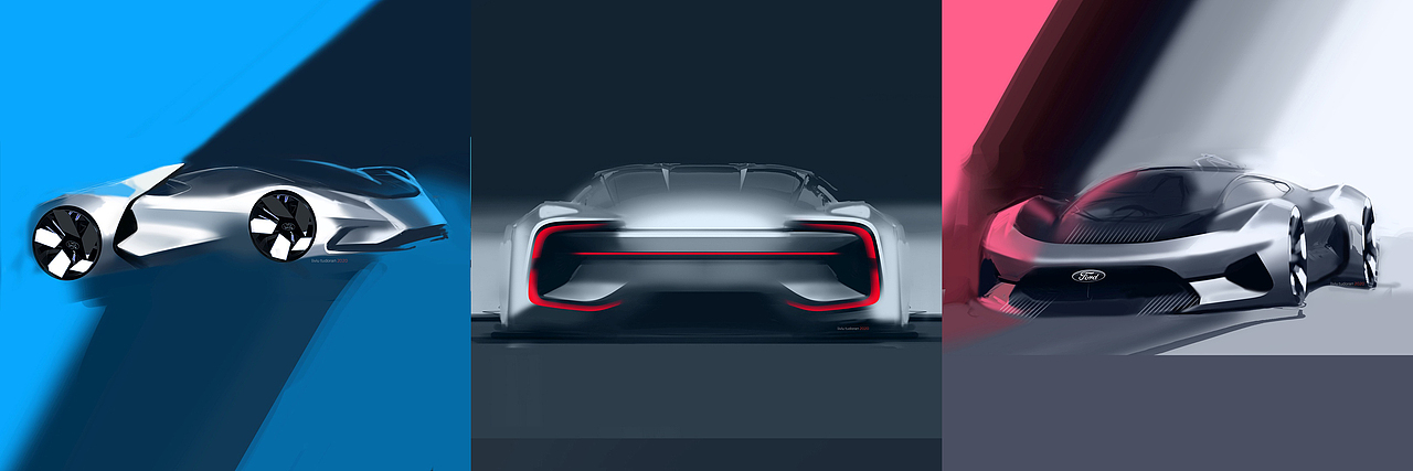 >Fordzilla P1< 福特欧洲网络虚拟游戏赛车设计(2020)（图ZMjM2NjcwMTEy） - 机械/交通 - 站酷设计师benn原创素材 - 站酷ZCOOL