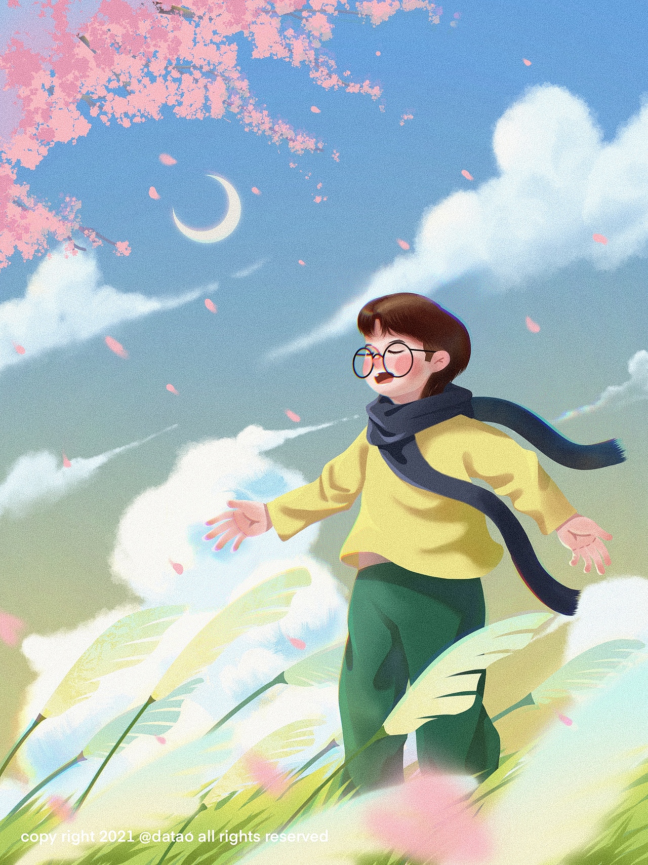 2021插画年度总结（图ZMjgyODg1MDIw） - 艺术插画 - 站酷设计师大滔原创素材 - 站酷ZCOOL