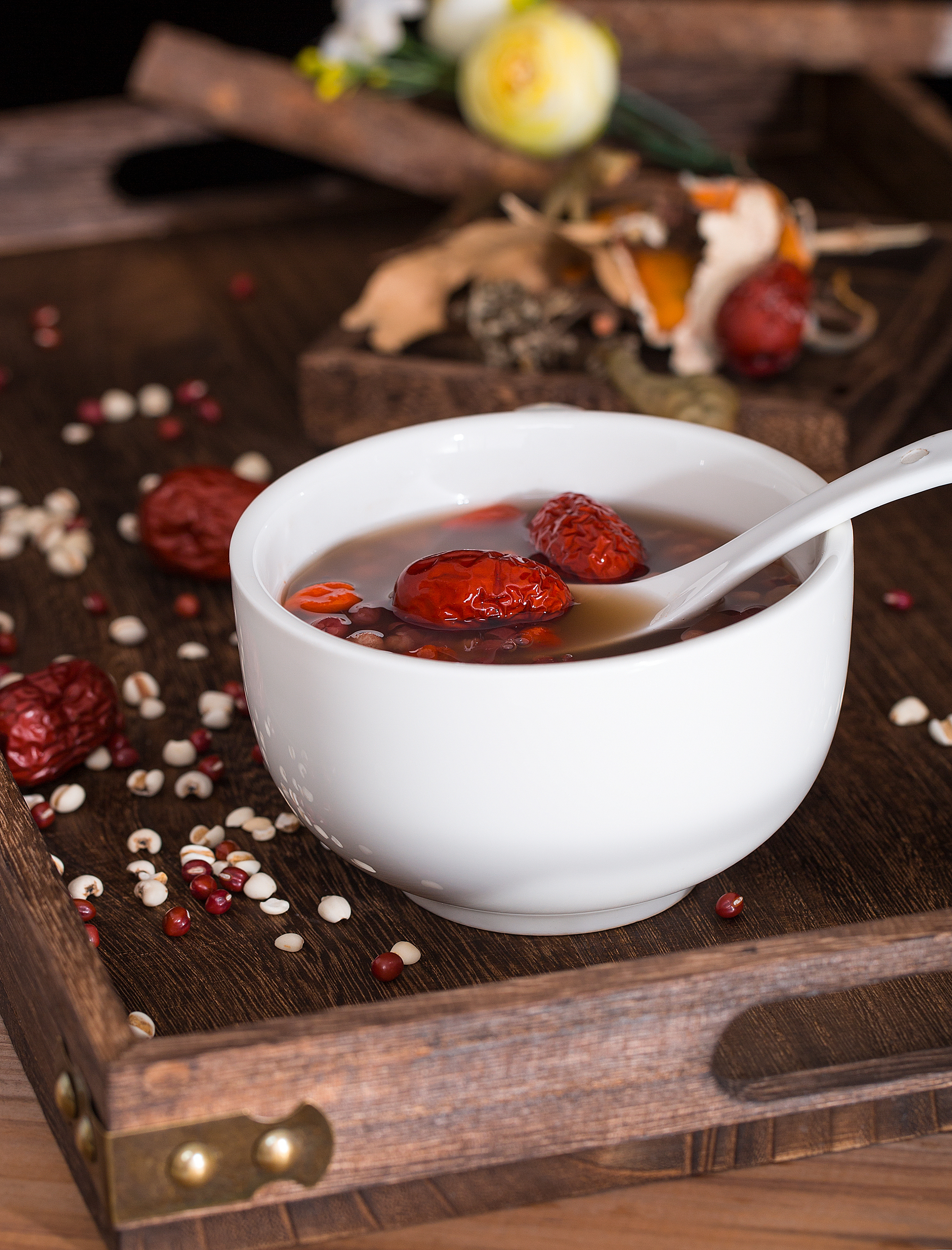 红豆薏米粥,祛湿常用|摄影|产品摄影|河南峰哥 - 原创作品 - 站酷