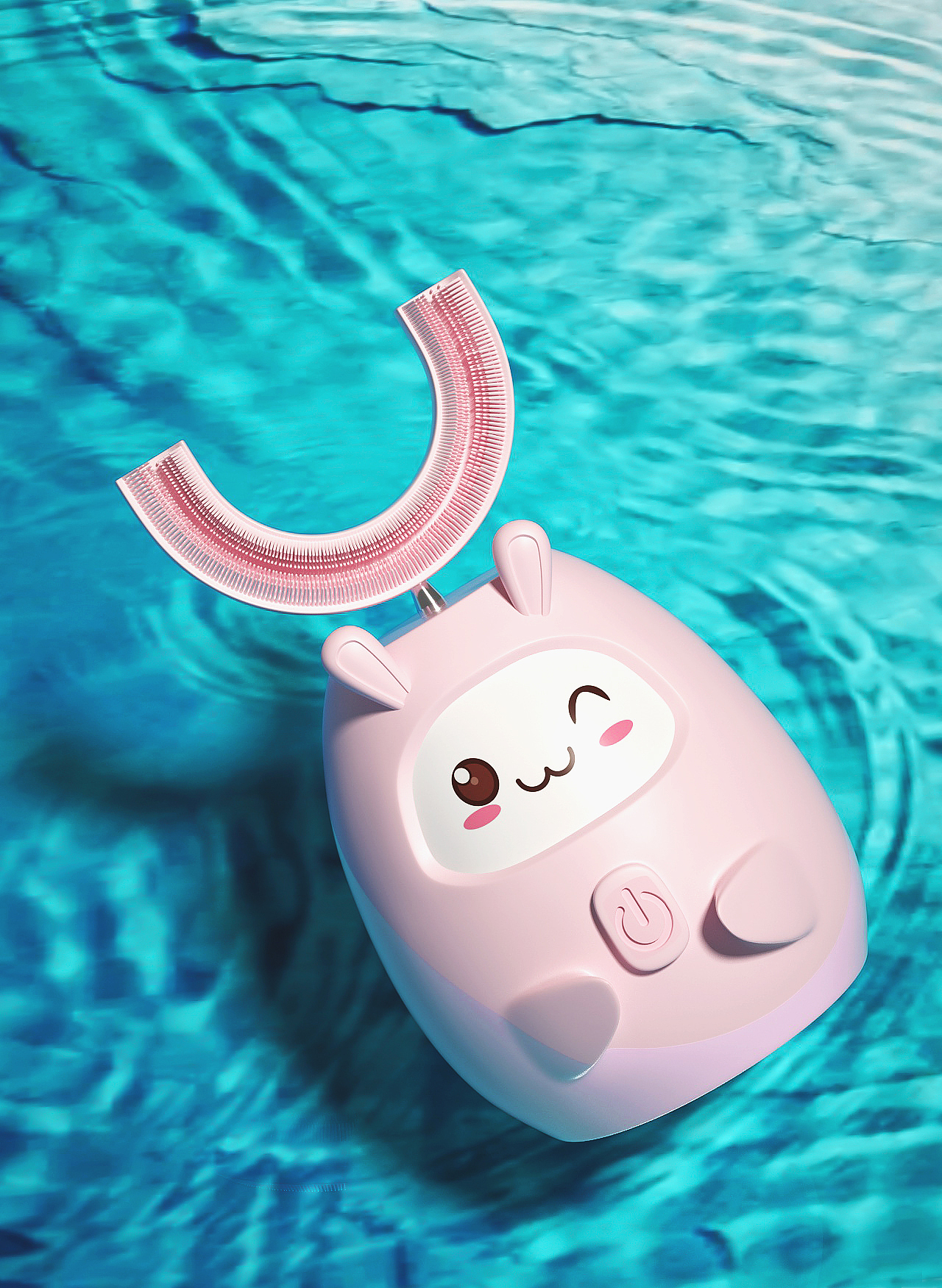 儿童电动牙刷建模渲染练习