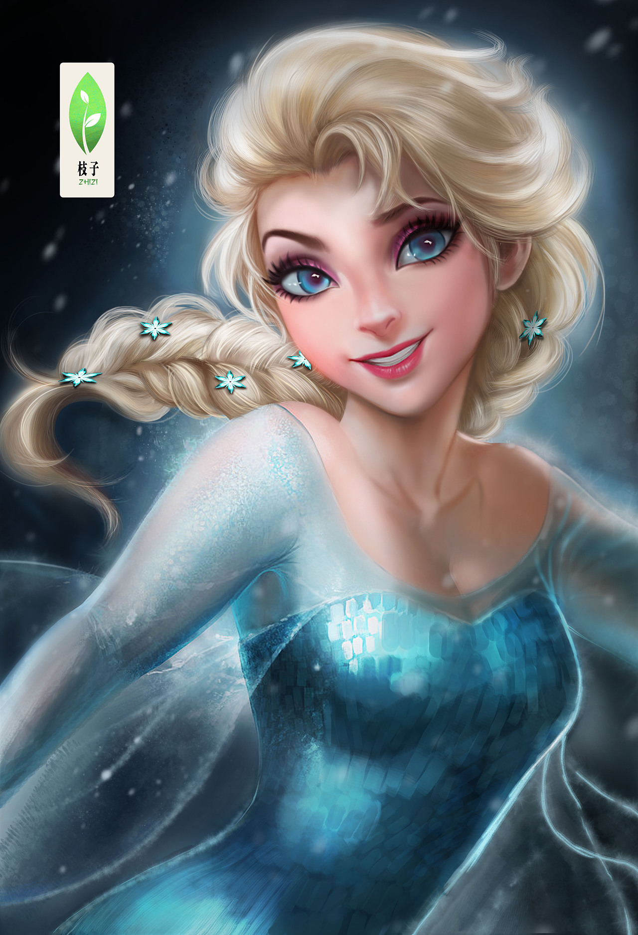 《冰雪奇缘》-姐姐艾莎(elsa)