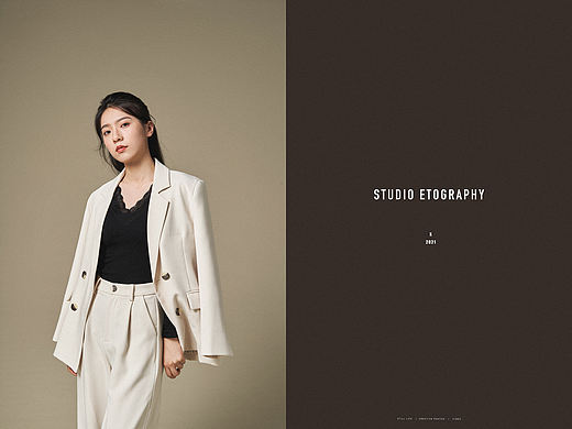 深沉温暖的大地色 | 家居服模特拍摄