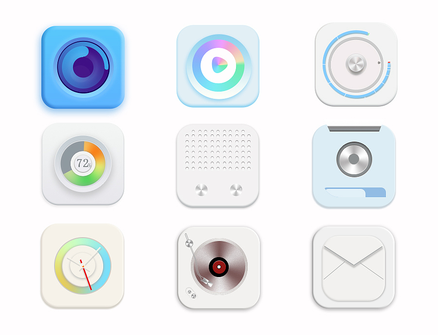 手機圖標（圖ZMTg4Mjg5NzAw） - 圖標 - 站酷設(shè)計師愛芒果的醬原創(chuàng)素材 - 站酷ZCOOL