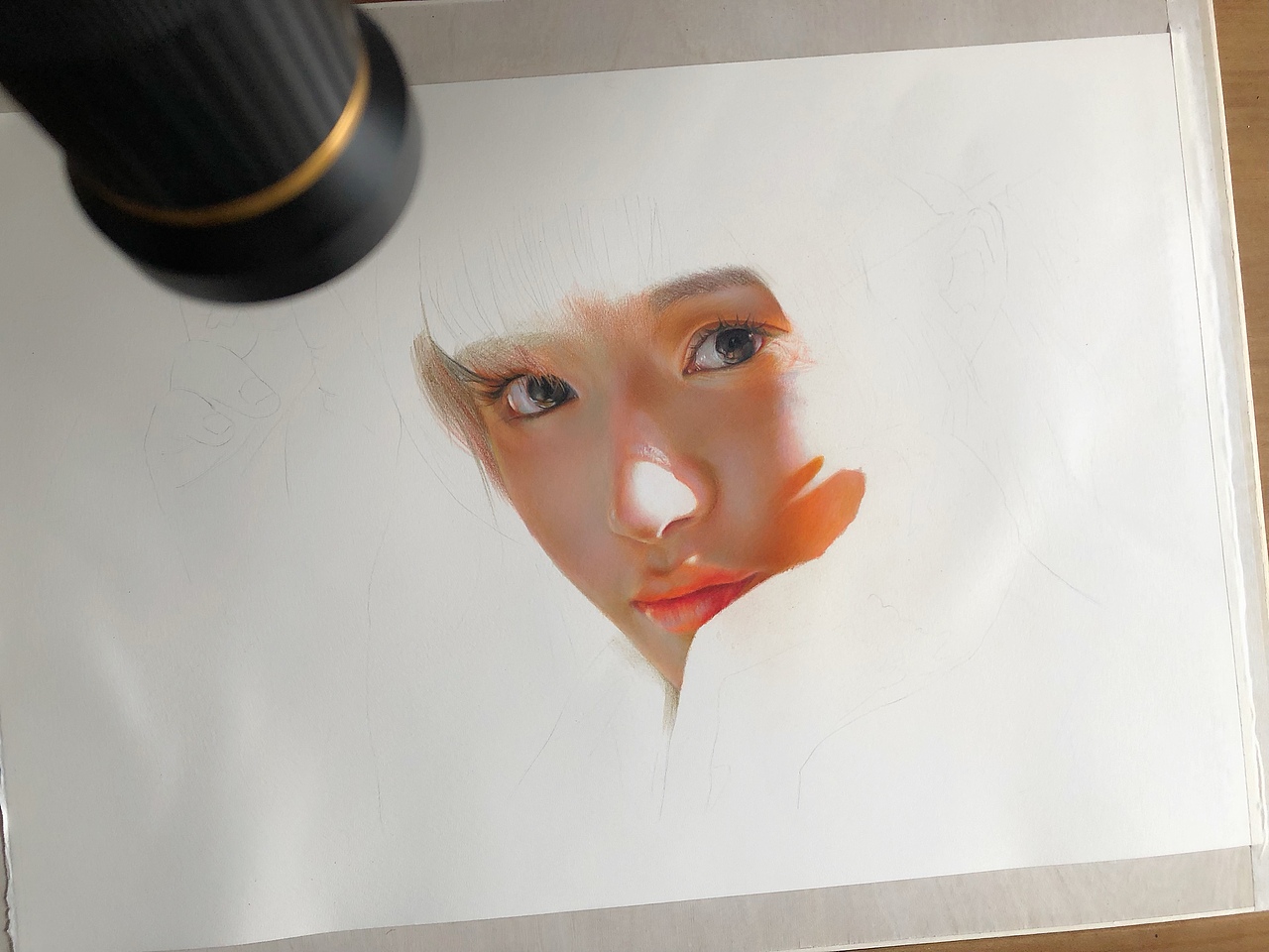 彩铅《那天午后》（图ZMjczODAzMzY4） - 绘画 - 站酷设计师大叔左右原创素材 - 站酷ZCOOL