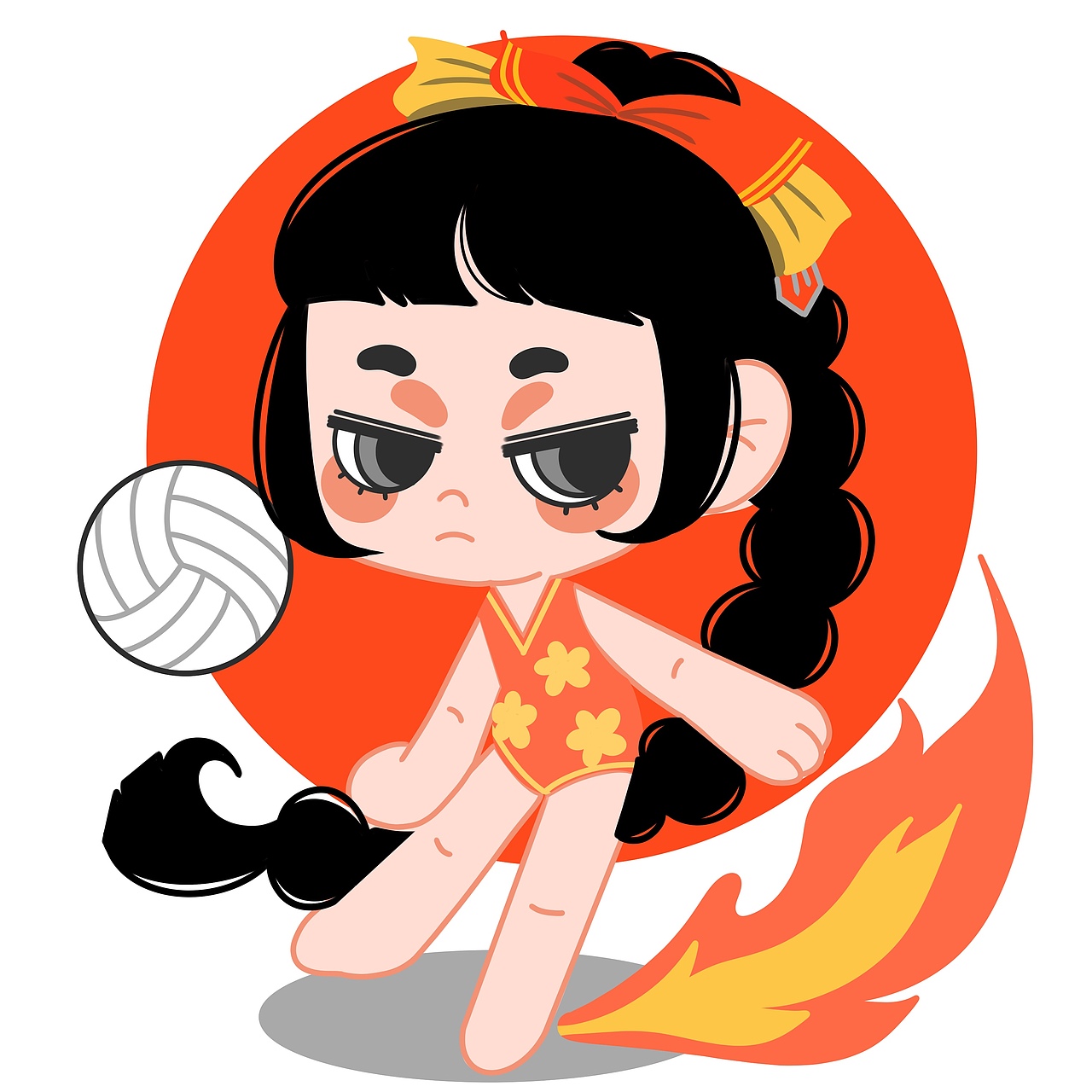 排球❤️（图ZMzIzMDM3NTY4） - 创作习作 - 站酷设计师桃777原创素材 - 站酷ZCOOL