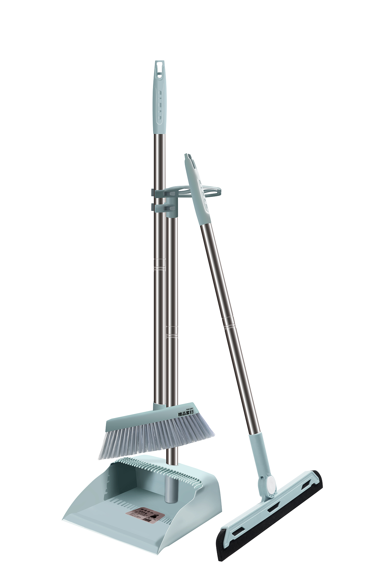 家居用品扫把套装拍摄精修